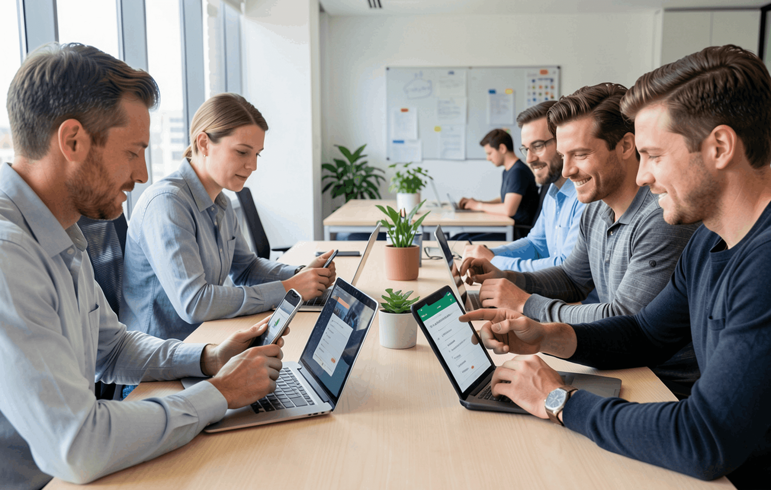 Simultaneous iOS and Android launch with a single codebase