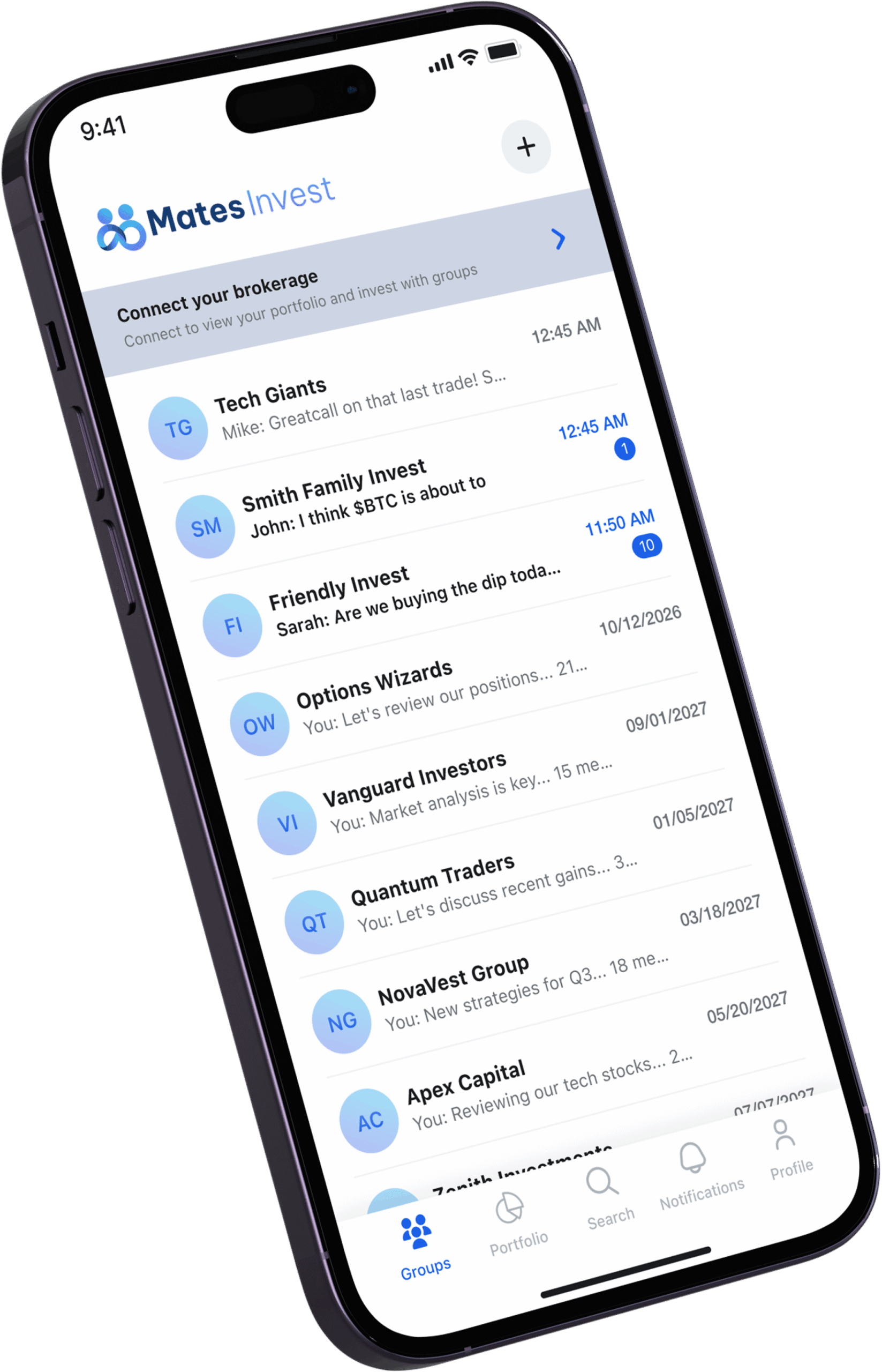 MatesInvest Mockup 1